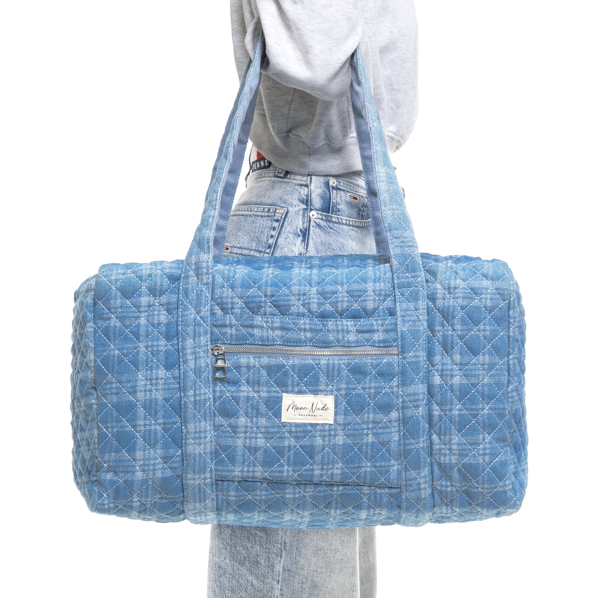Denim Large Duffel Bag