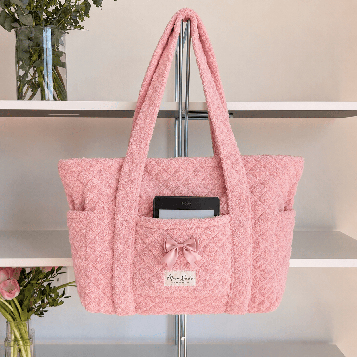 Moon Nude Blush Tote Bag