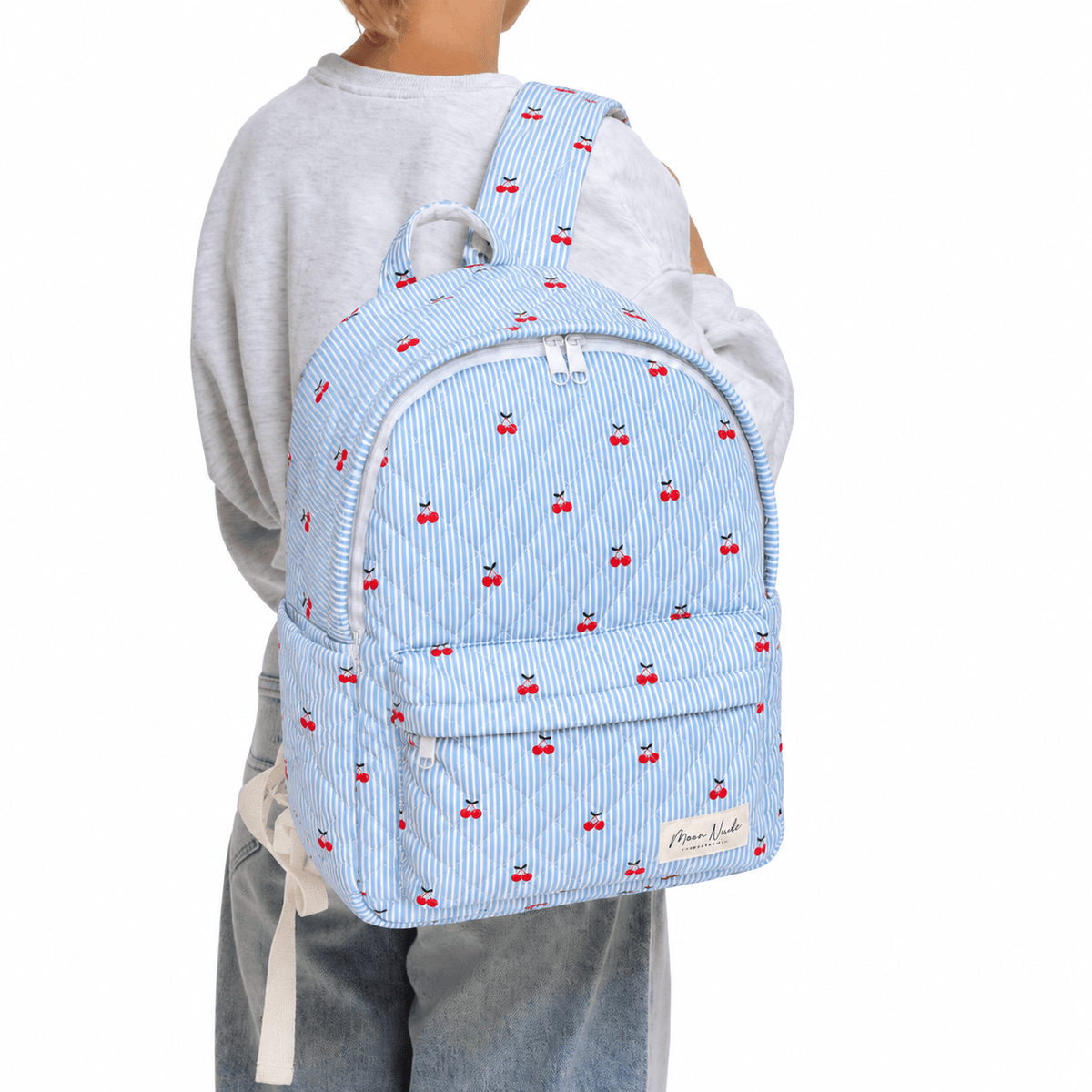 Moon Nude Cherry Large Backpack
