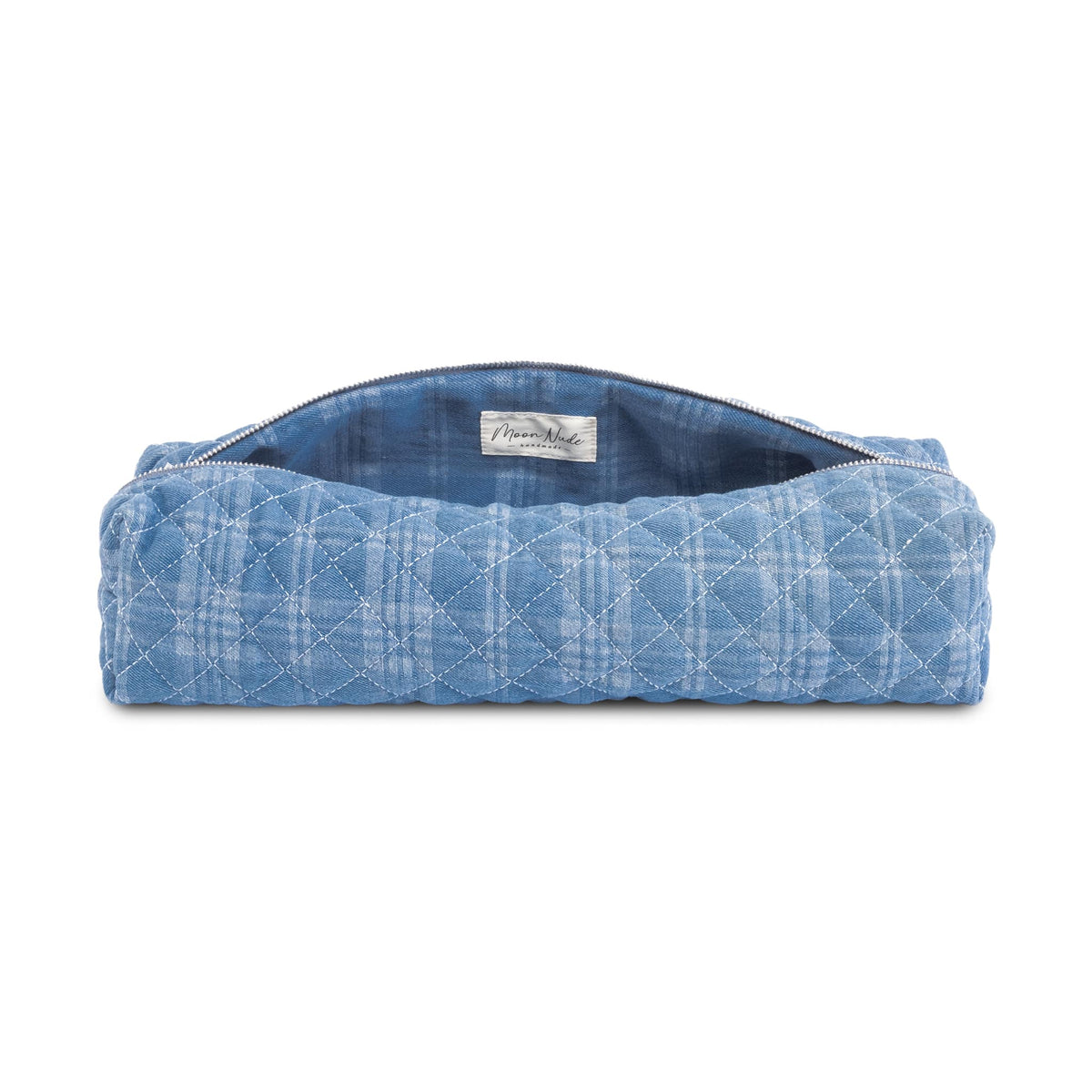 Moon Nude Denim Hair Tool Bag
