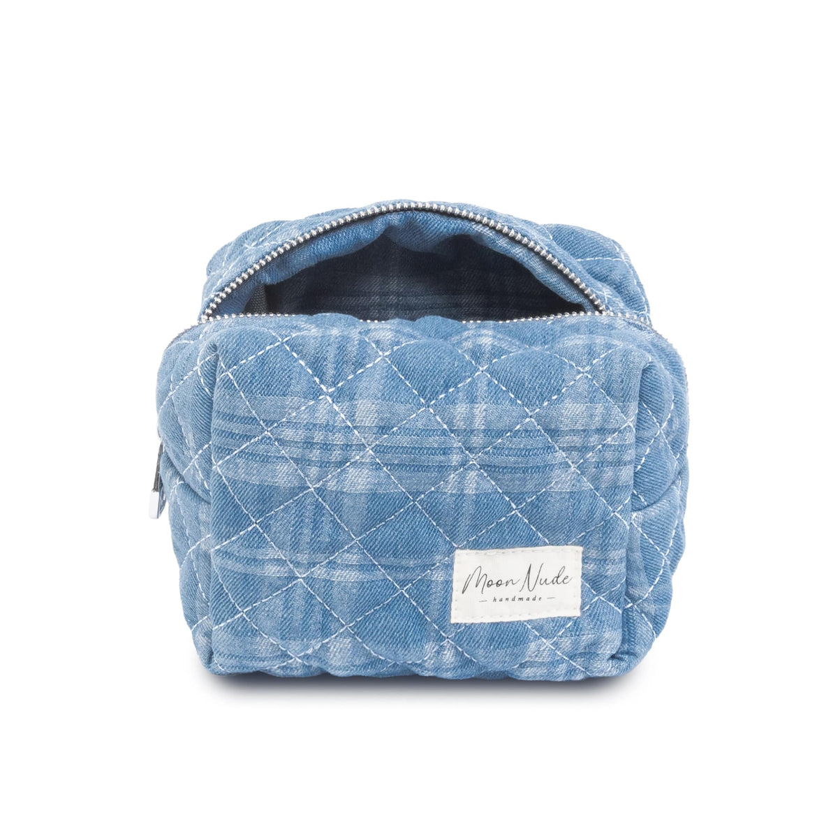 Moon Nude Denim Mini Makeup Bag
