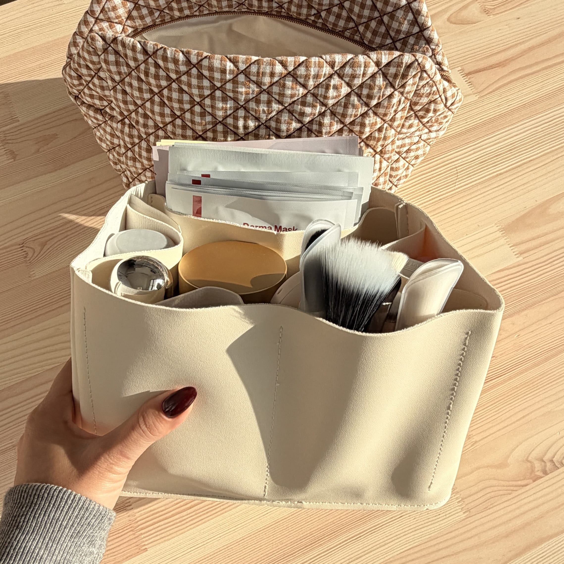 Moon Nude Large Makeup Bag Insert