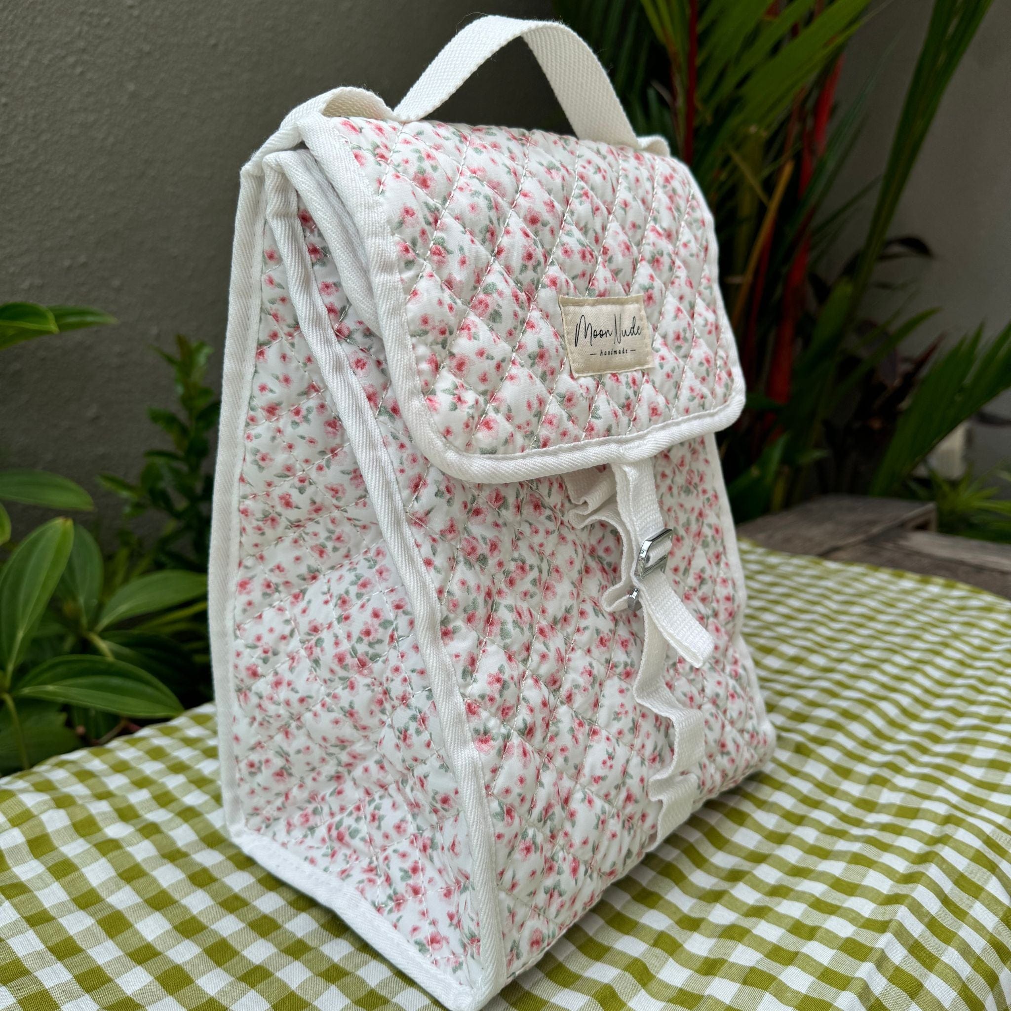 Moon Nude Peony Lunch Bag