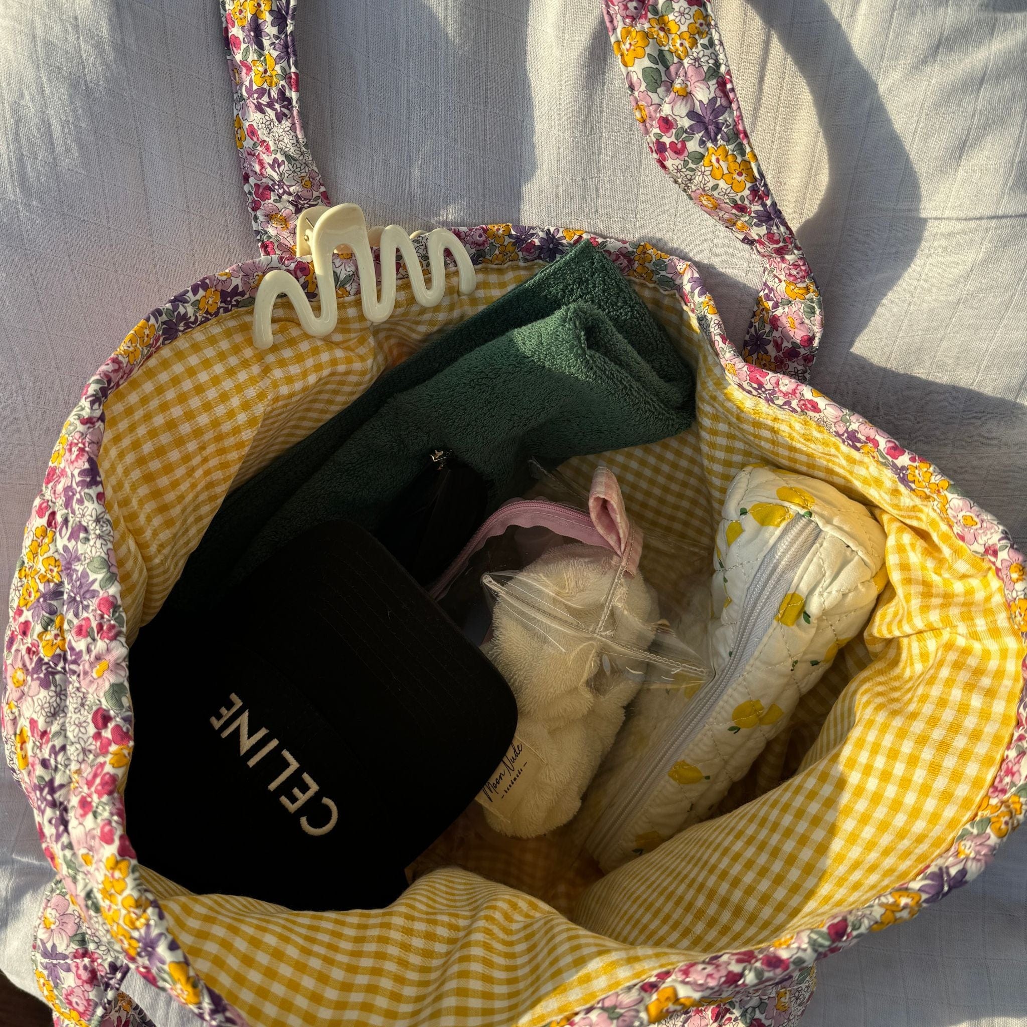 Moon Nude Summer Tote Bag
