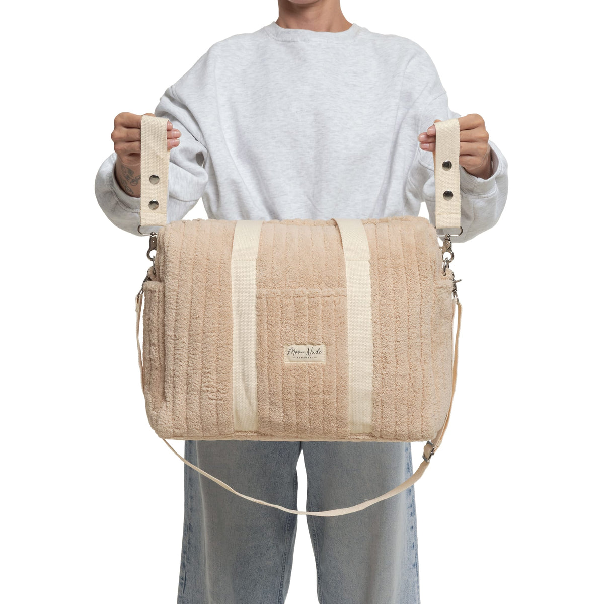 Moon Nude Teddy Diaper Bag