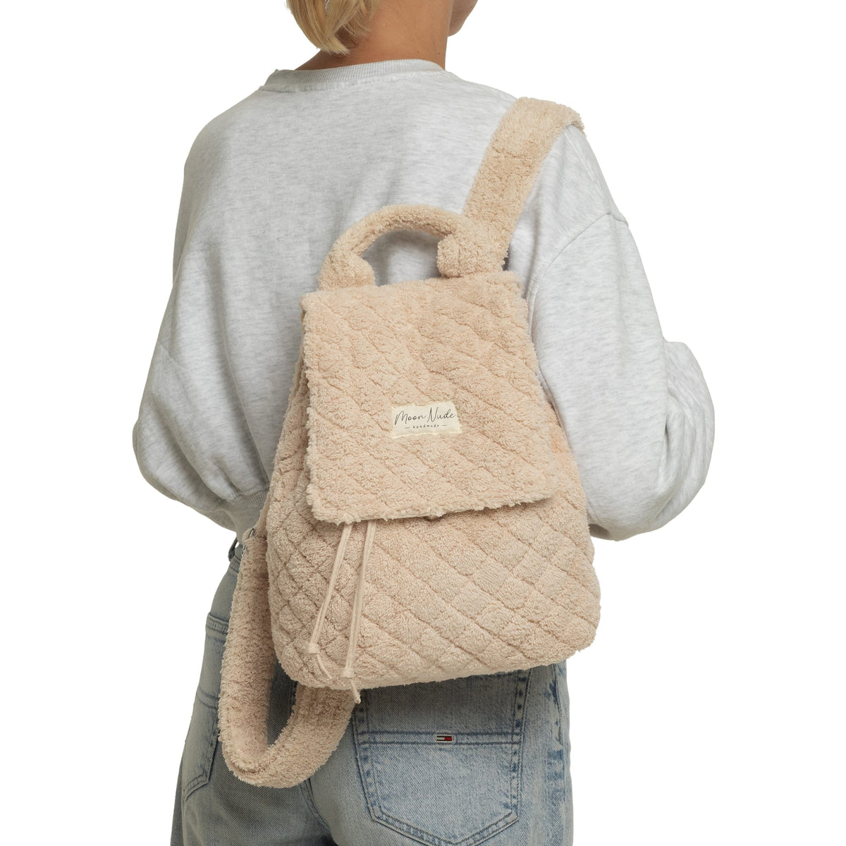 Moon Nude Teddy Flap Backpack