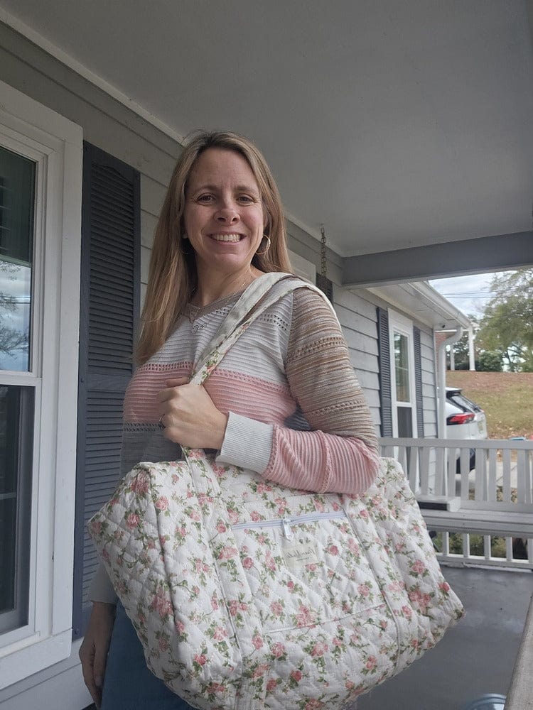 Peony - Large Duffel Bag - Moon Nude