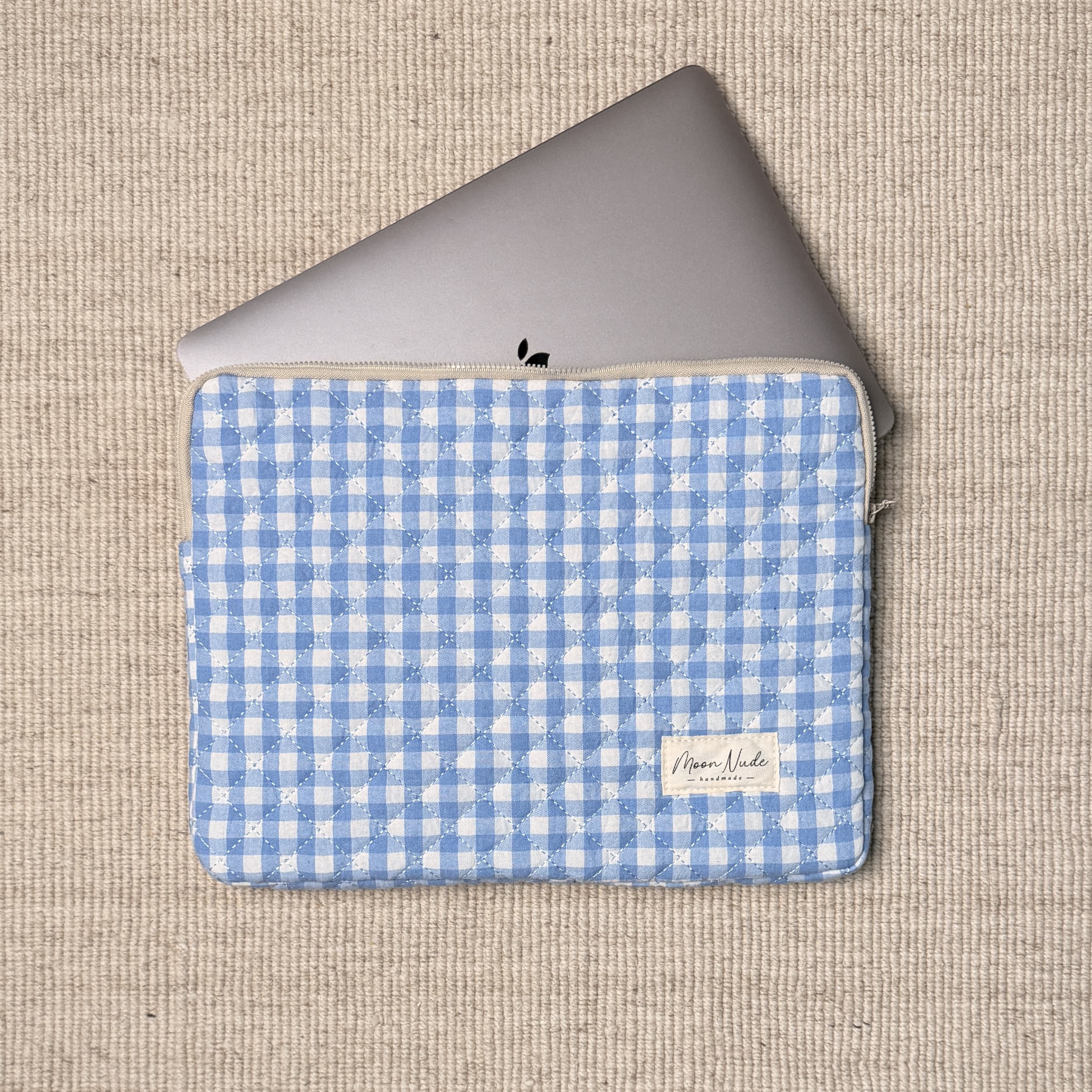 Moon Nude Azure Laptop Sleeve