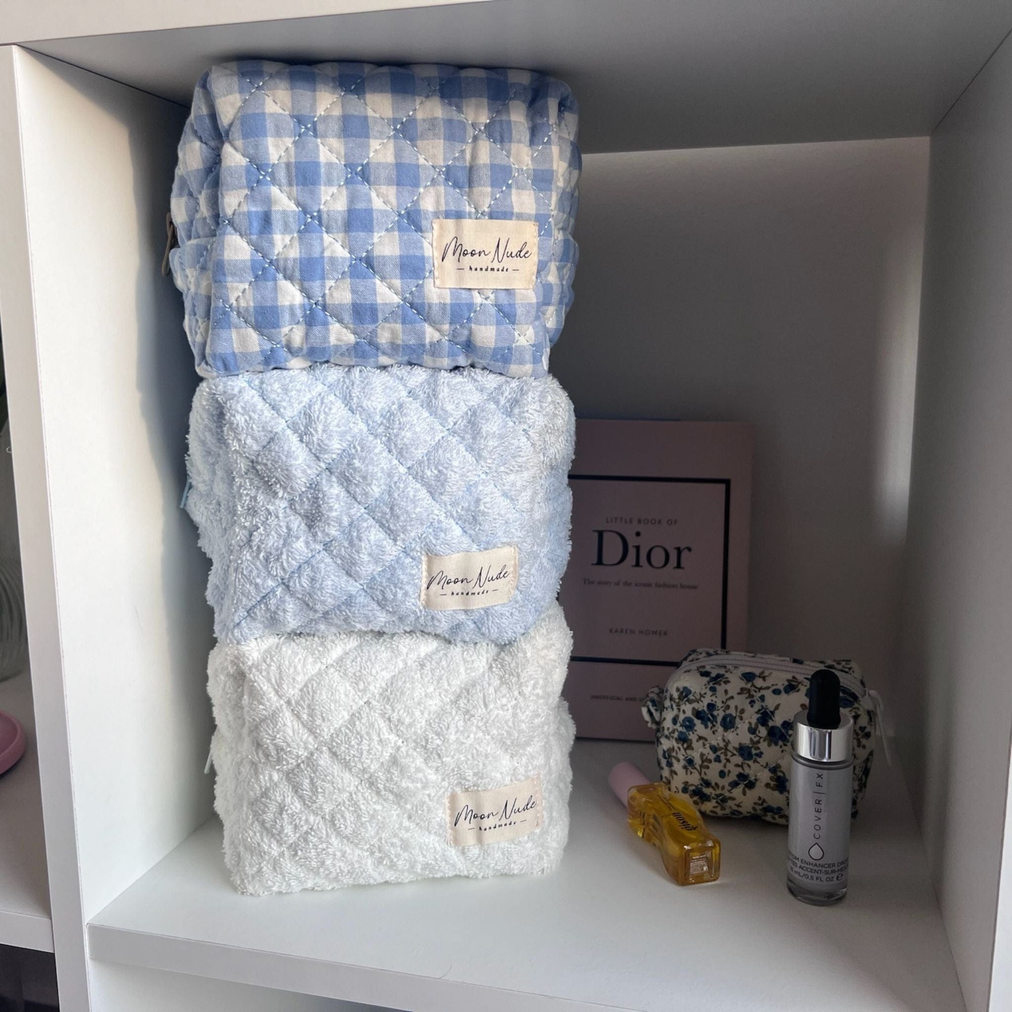 Azure - Mini Makeup Bag - Moon Nude