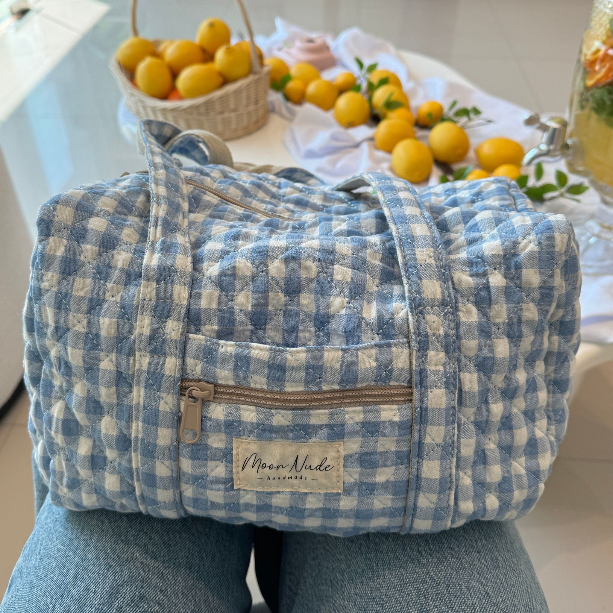 Azure - Mini Duffel Bag - Moon Nude