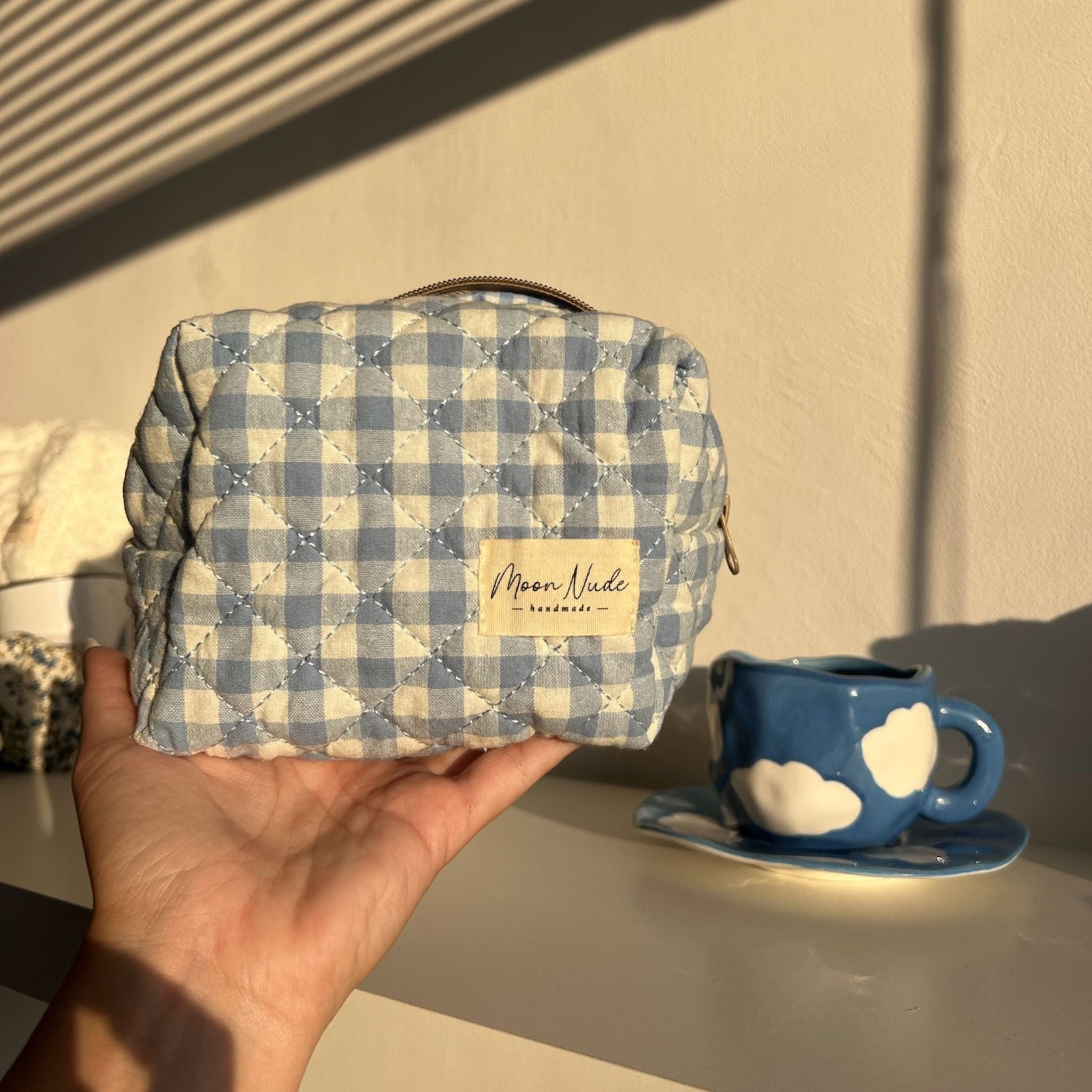 Azure - Mini Makeup Bag - Moon Nude
