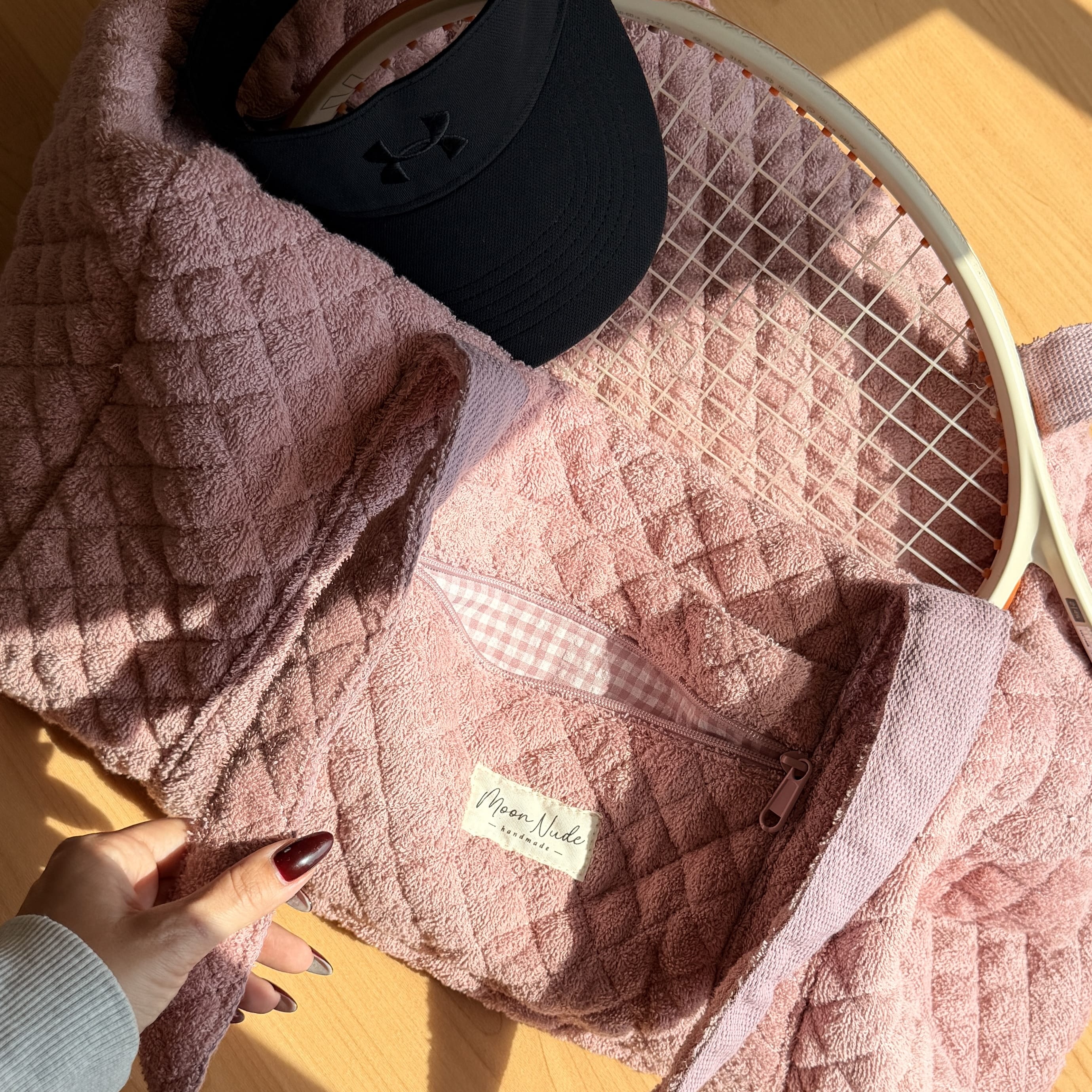 Moon Nude Blush Large Duffel Bag
