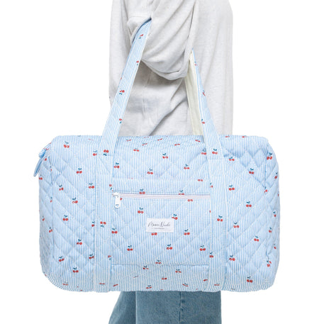 Moon Nude Cherry Large Duffel Bag