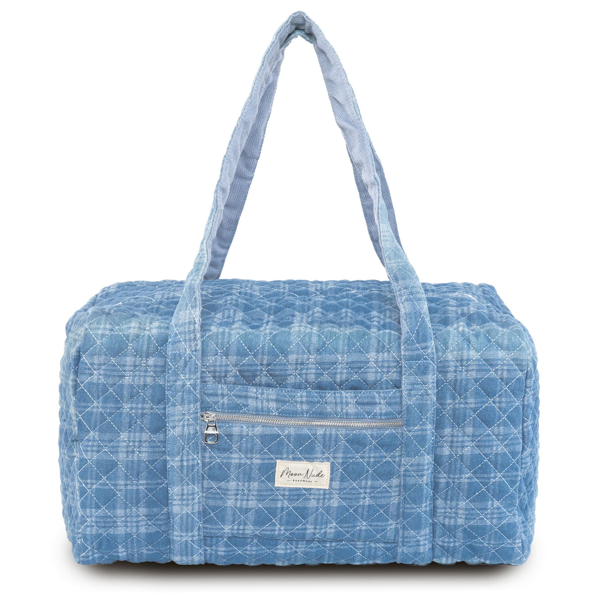 Moon Nude Denim Large Duffel Bag