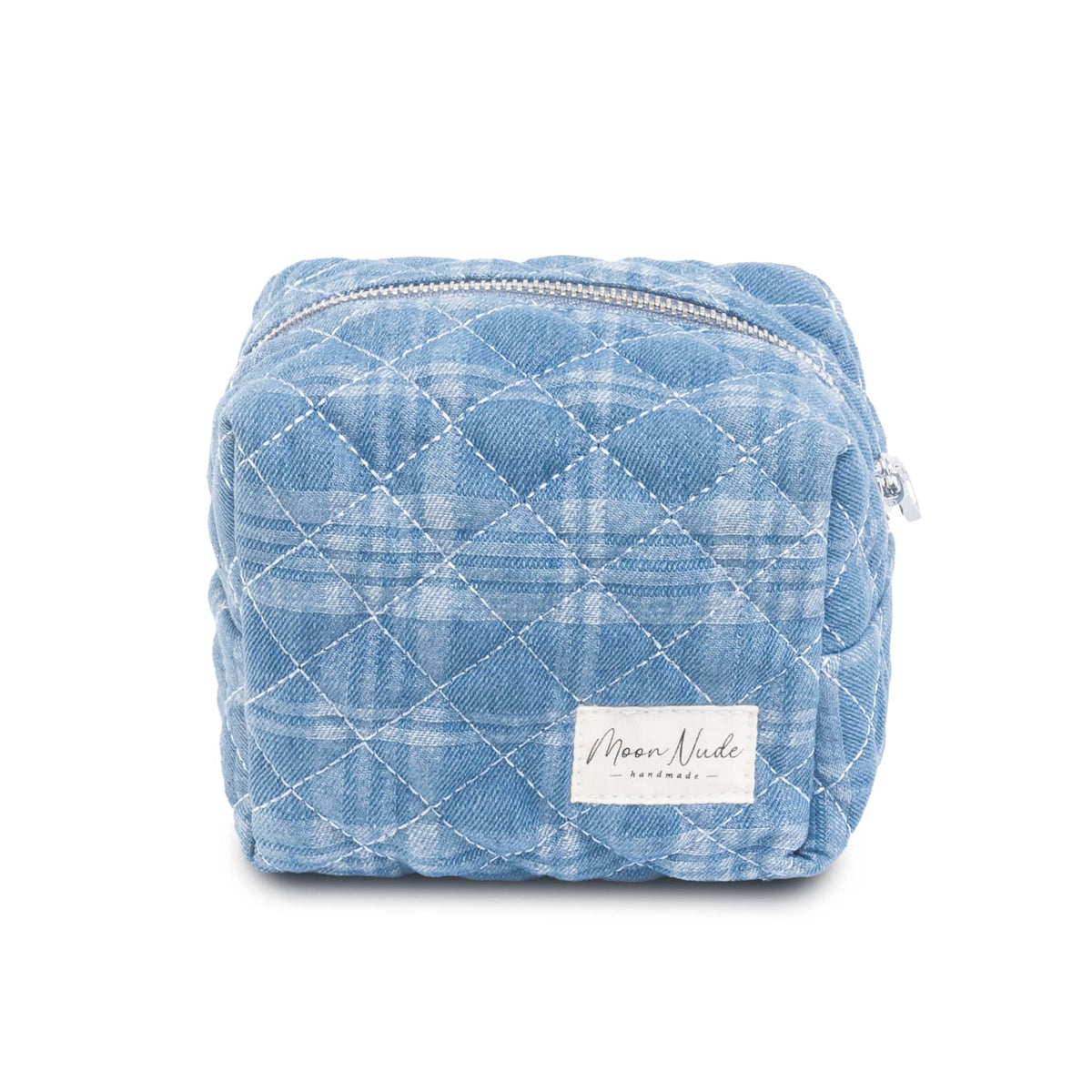 Moon Nude Denim Mini Makeup Bag