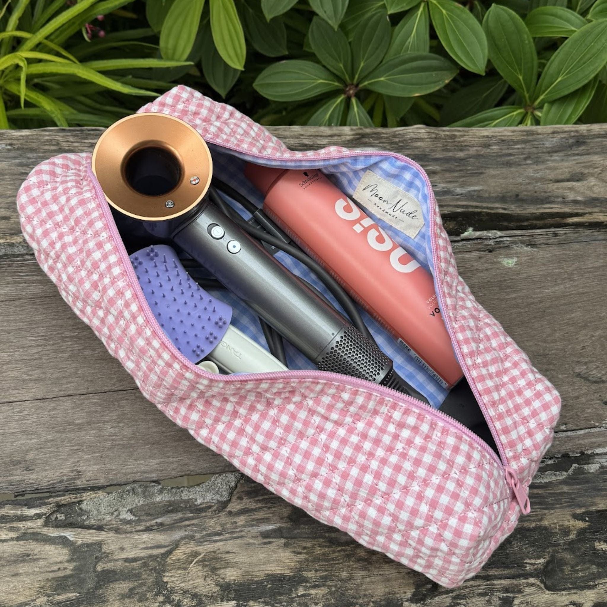 Flamingo - Hair Tool Bag - Moon Nude