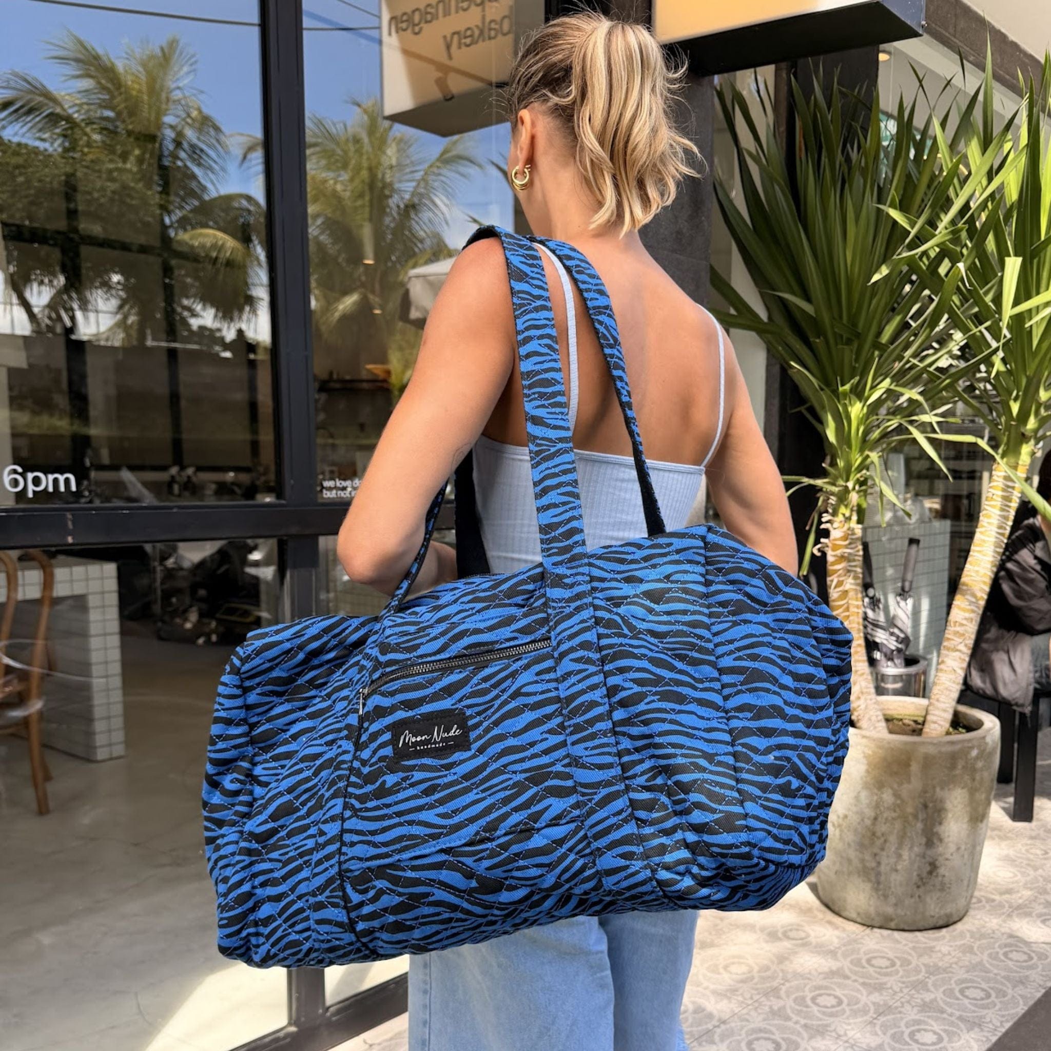 Moon Nude Mirage Large Duffel Bag