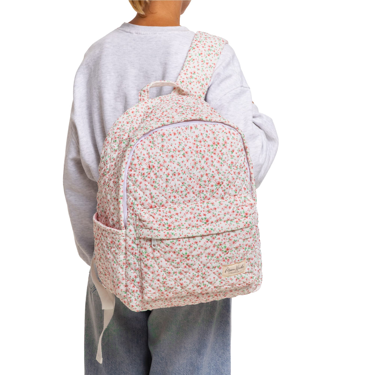 Moon Nude Peony Large Backpack
