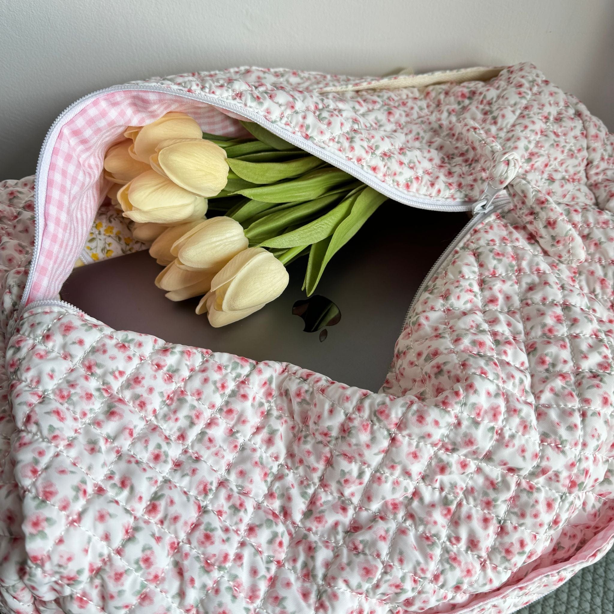 Peony - Large Duffel Bag - Moon Nude