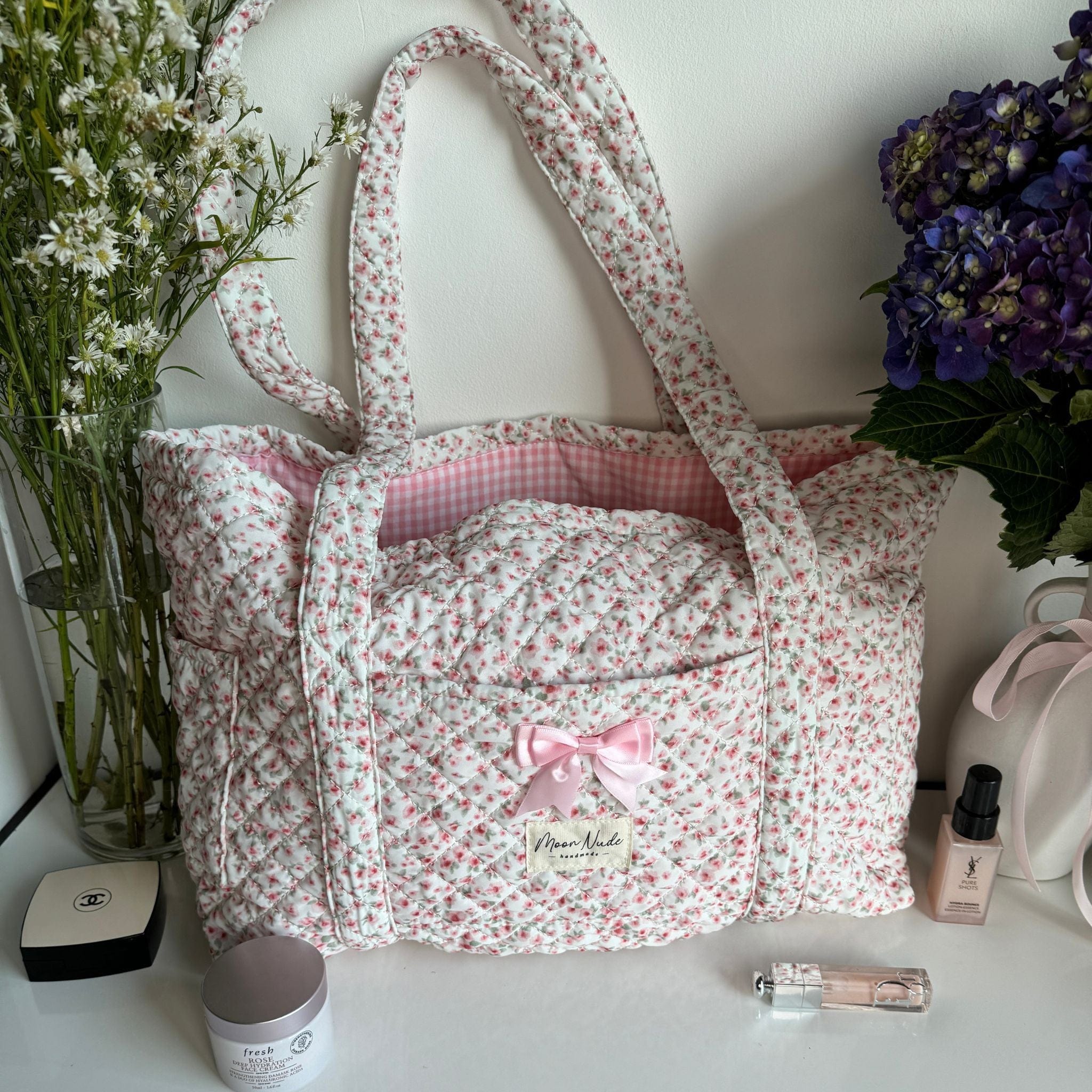 Peony - Tote Bag - Moon Nude