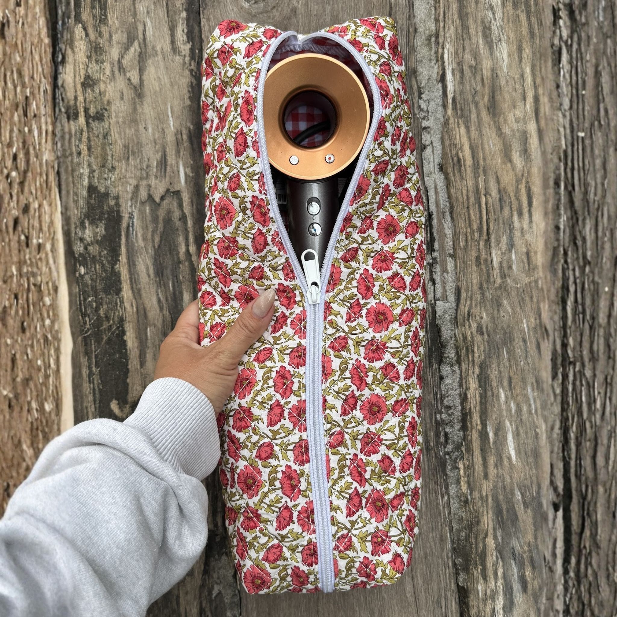 Poppy - Hair Tool Bag - Moon Nude
