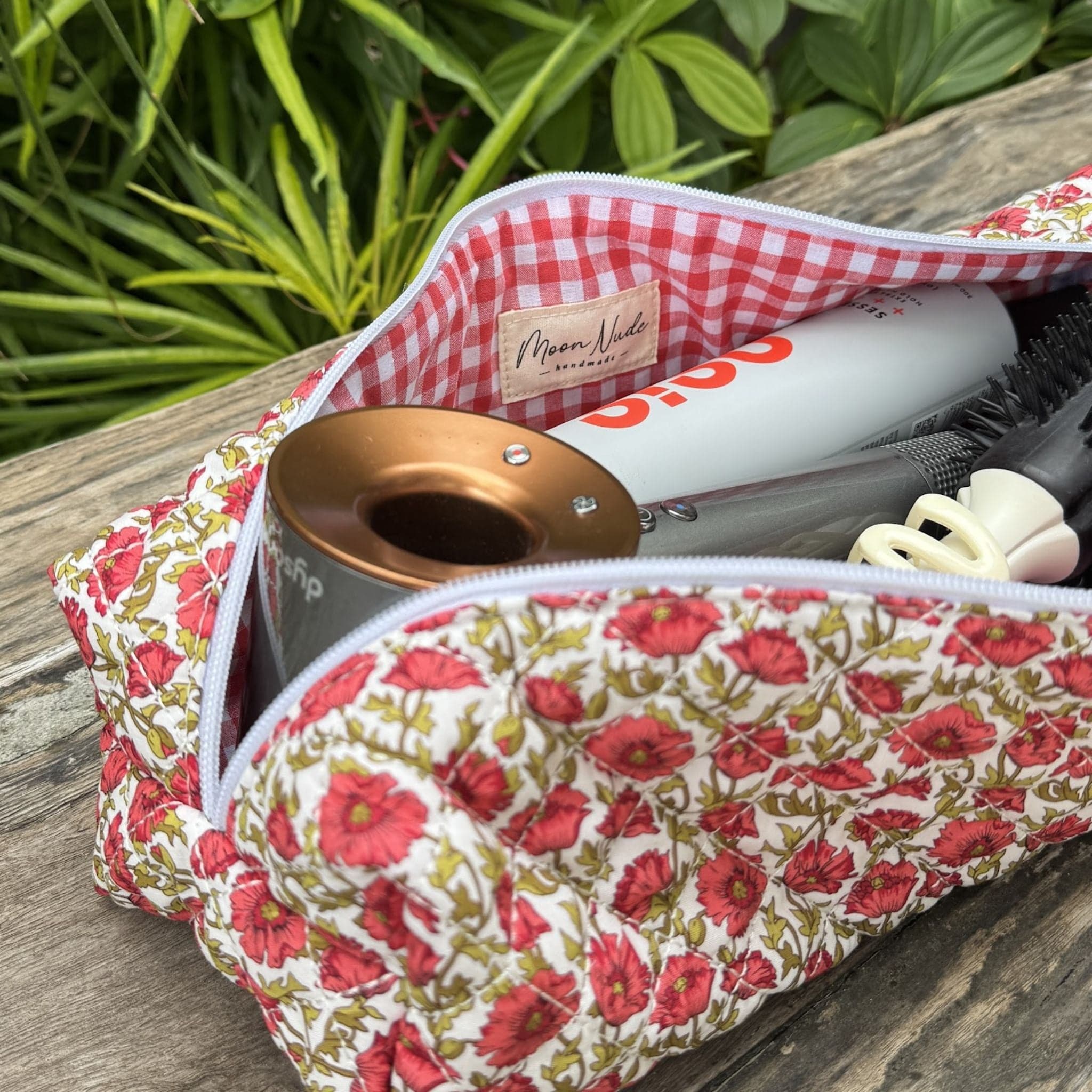 Poppy - Hair Tool Bag - Moon Nude