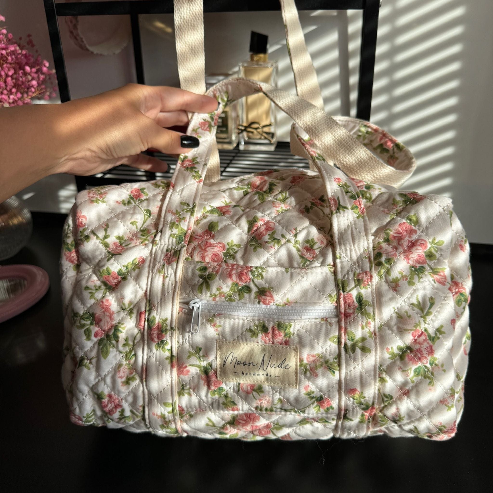 Roze - Mini Duffel Bag - Moon Nude