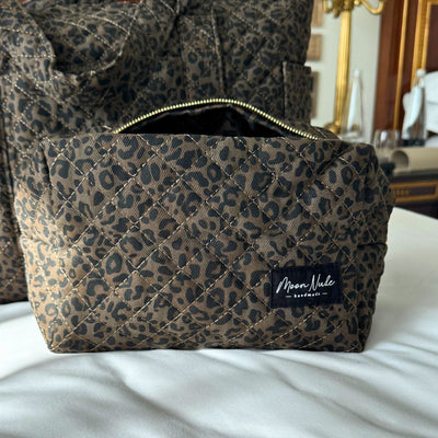 Savanna - Large Makeup Bag - Moon Nude