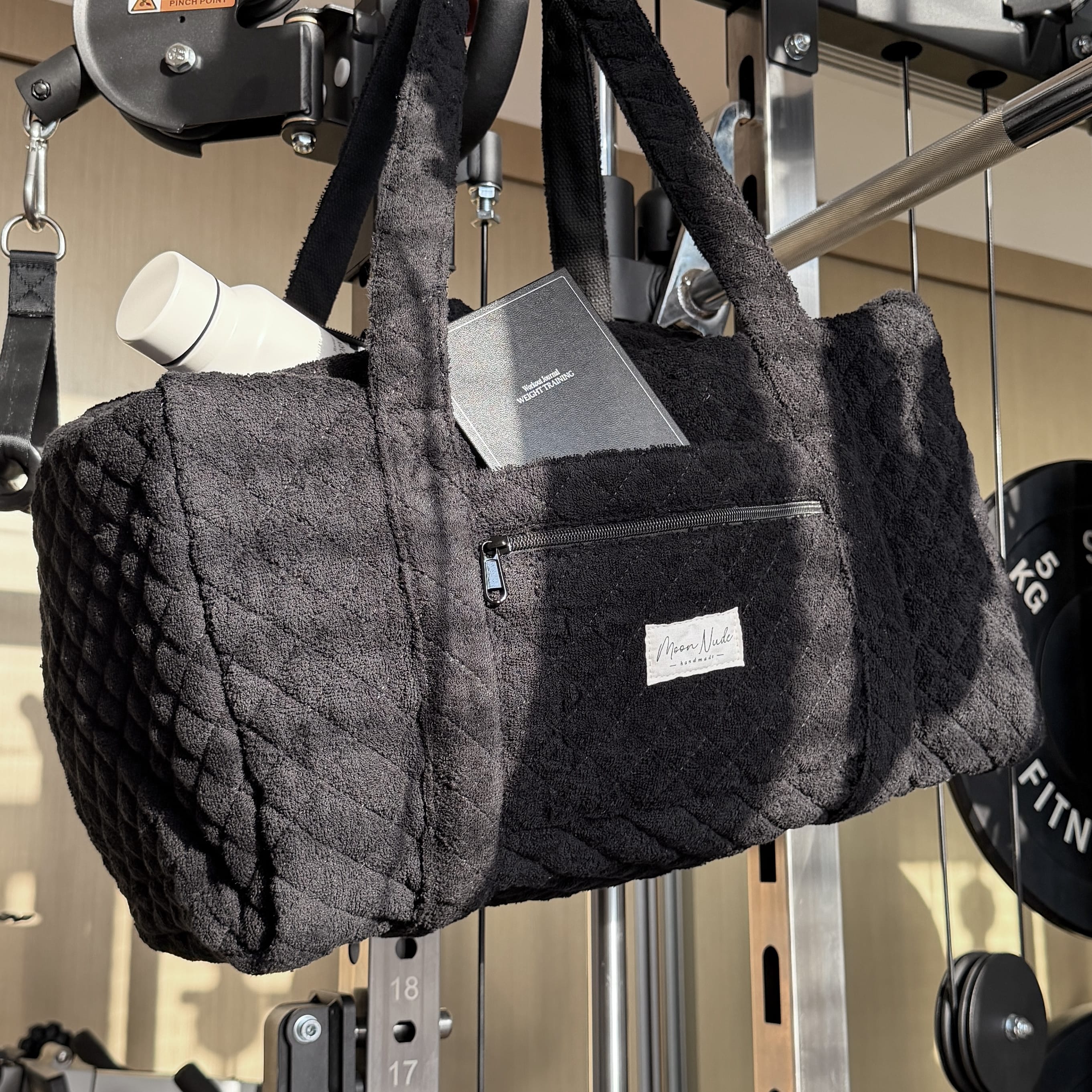 Moon Nude Space Large Duffel Bag