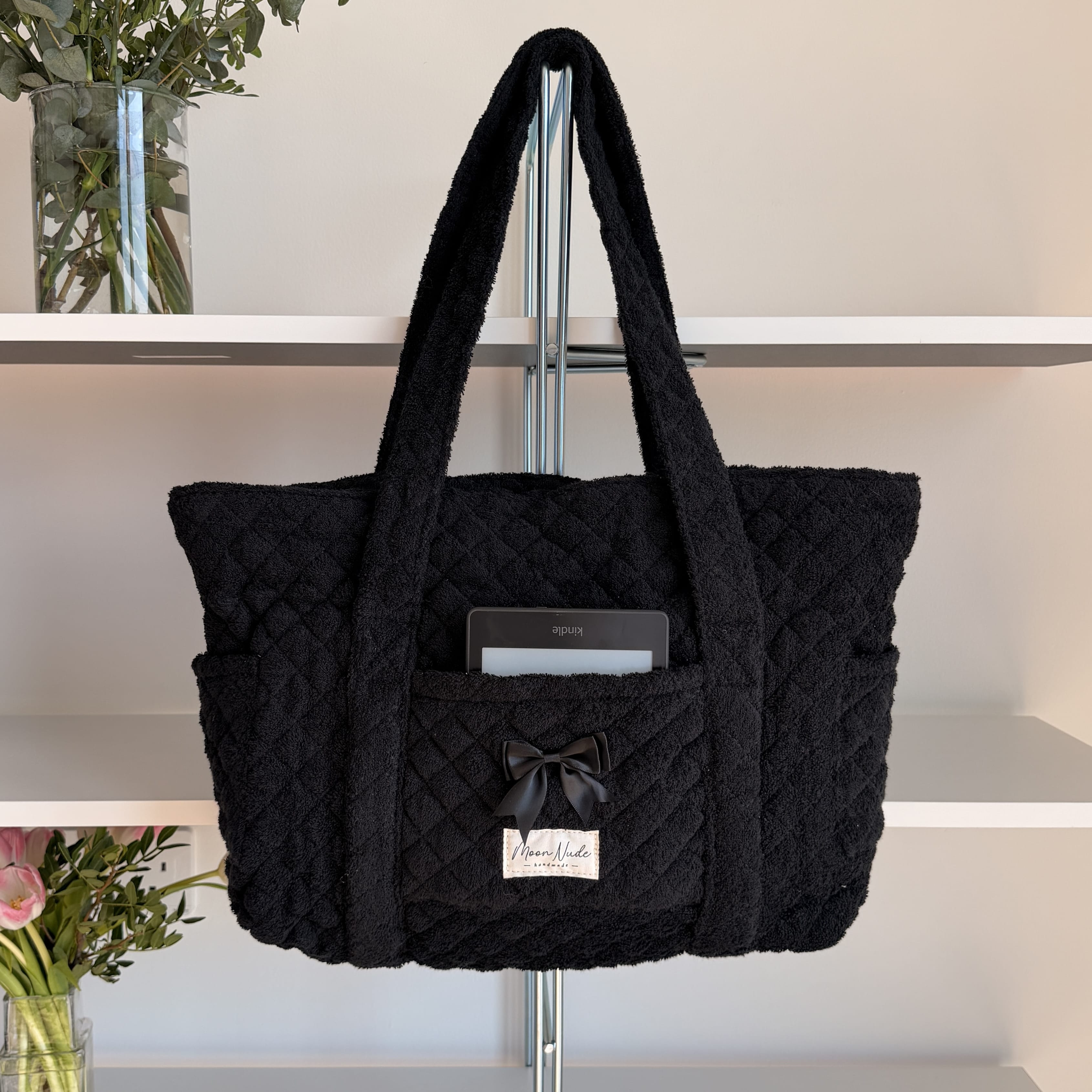 Moon Nude Space Tote Bag
