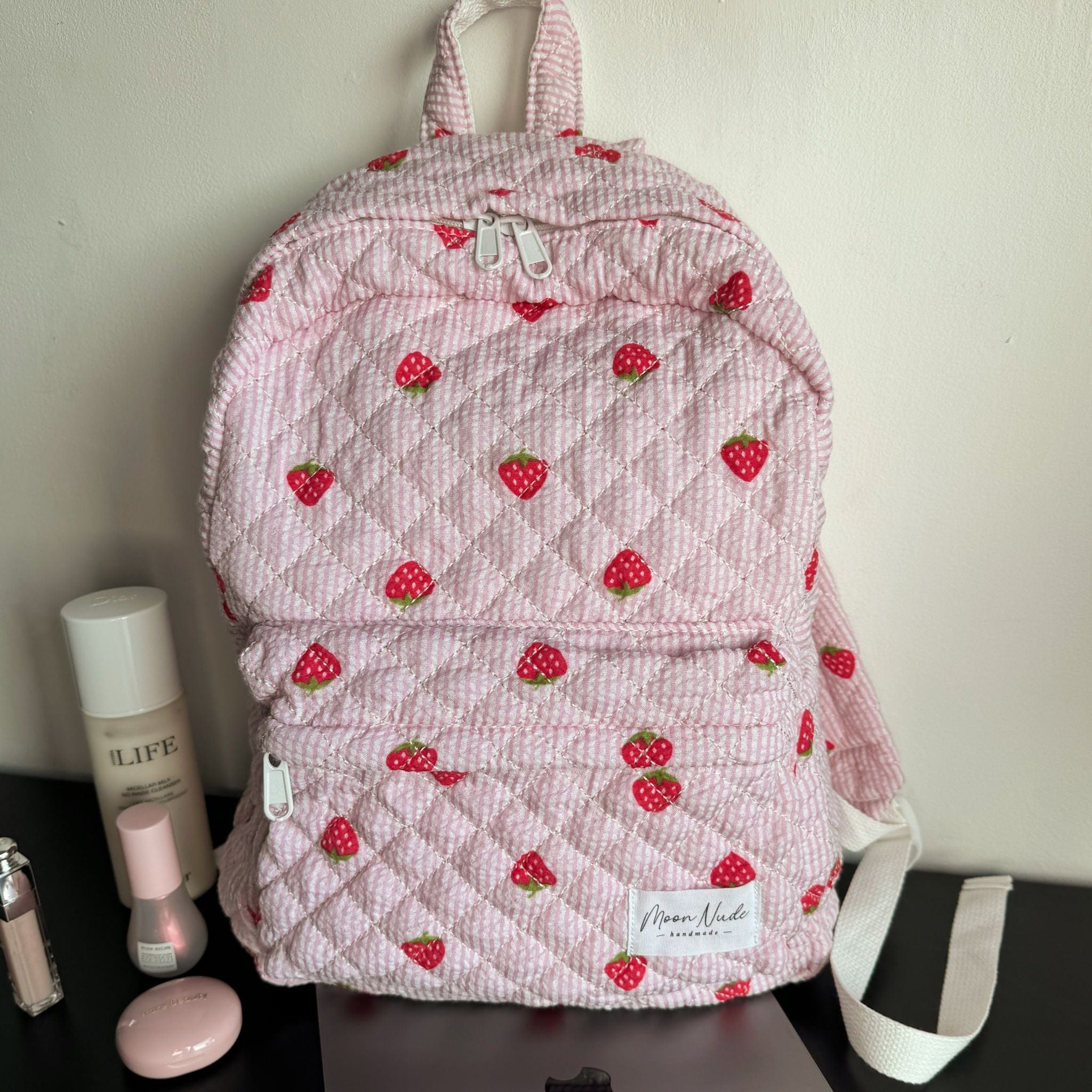 Moon Nude Strawberry Backpack