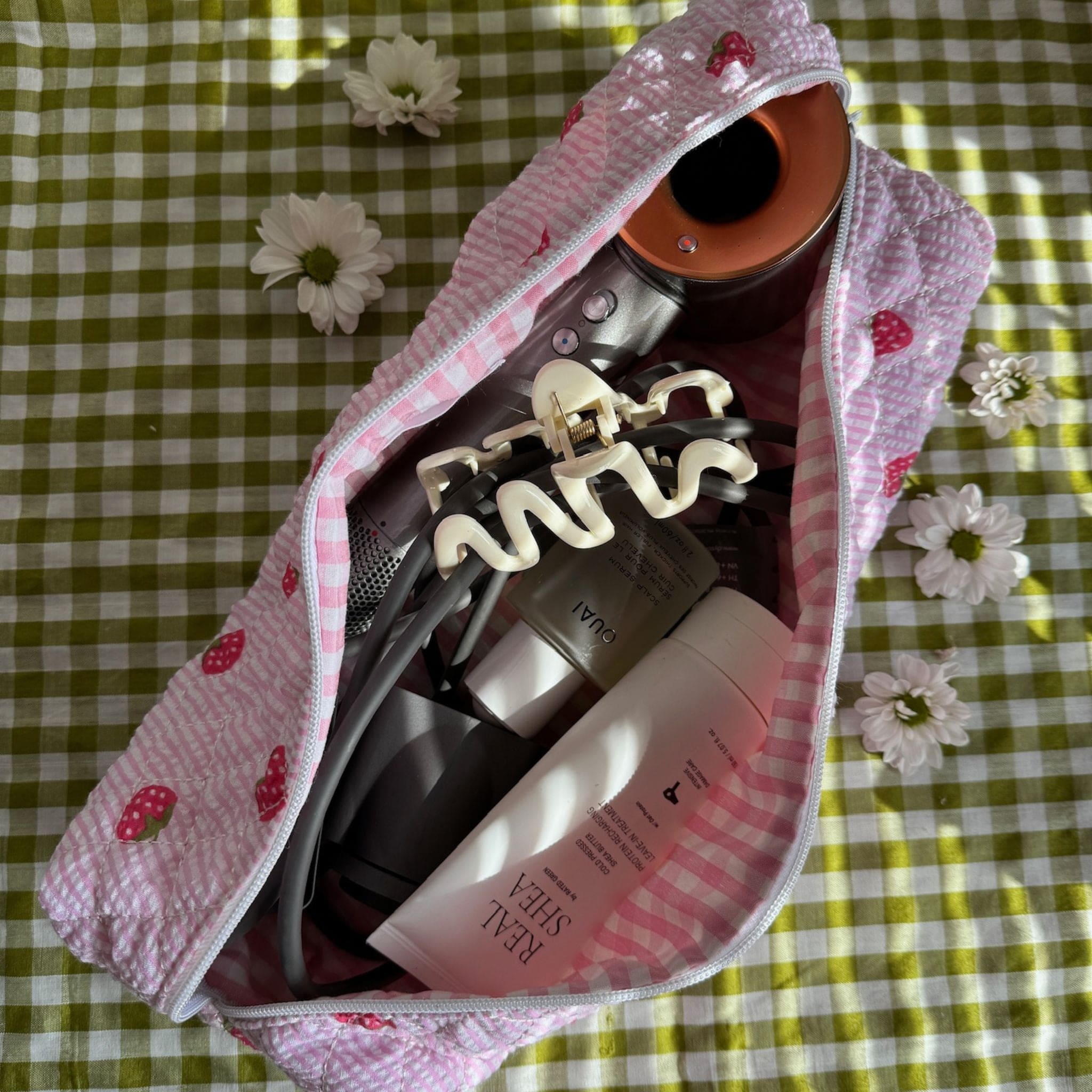 Strawberry - Hair Tool Bag - Moon Nude