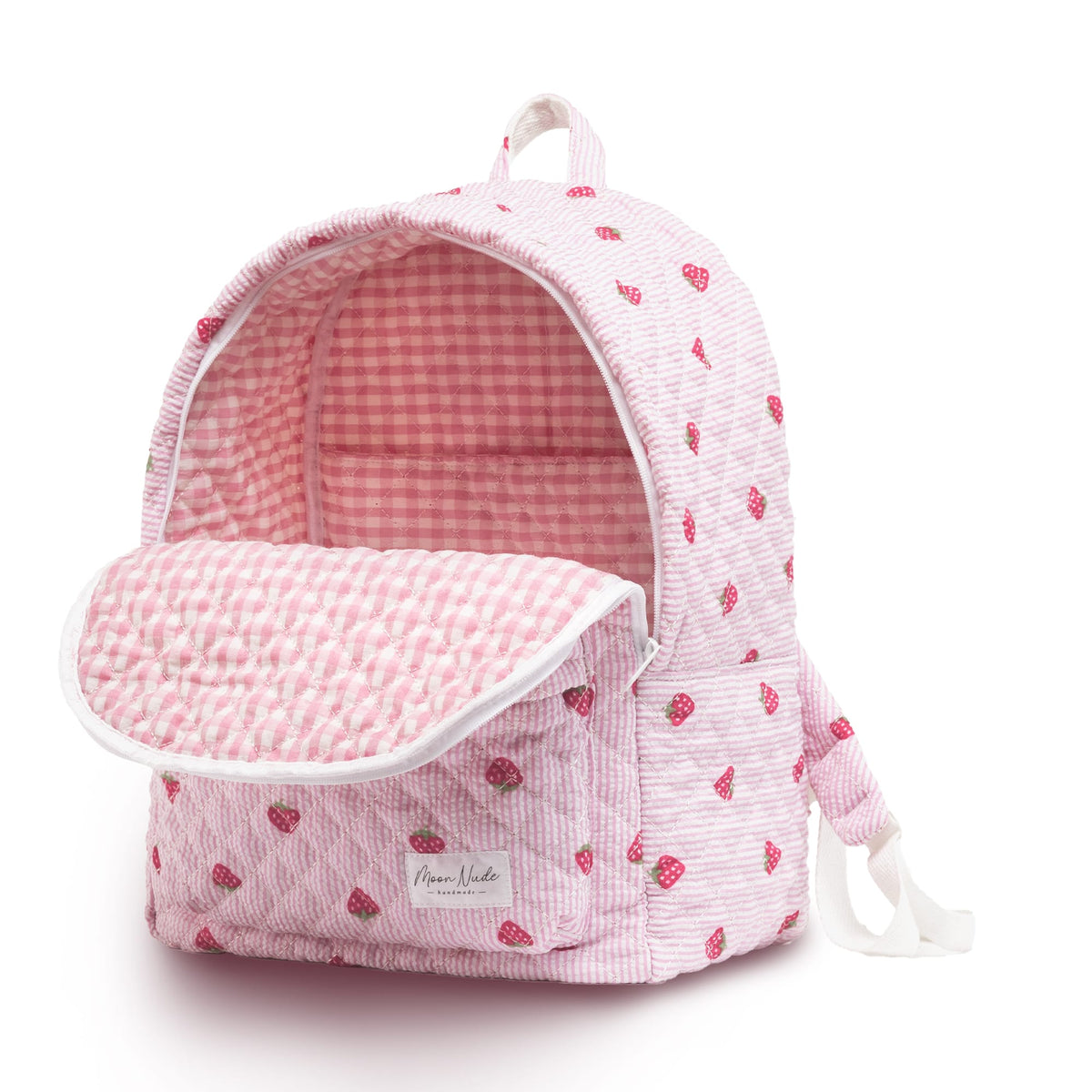 Moon Nude Strawberry Large Backpack