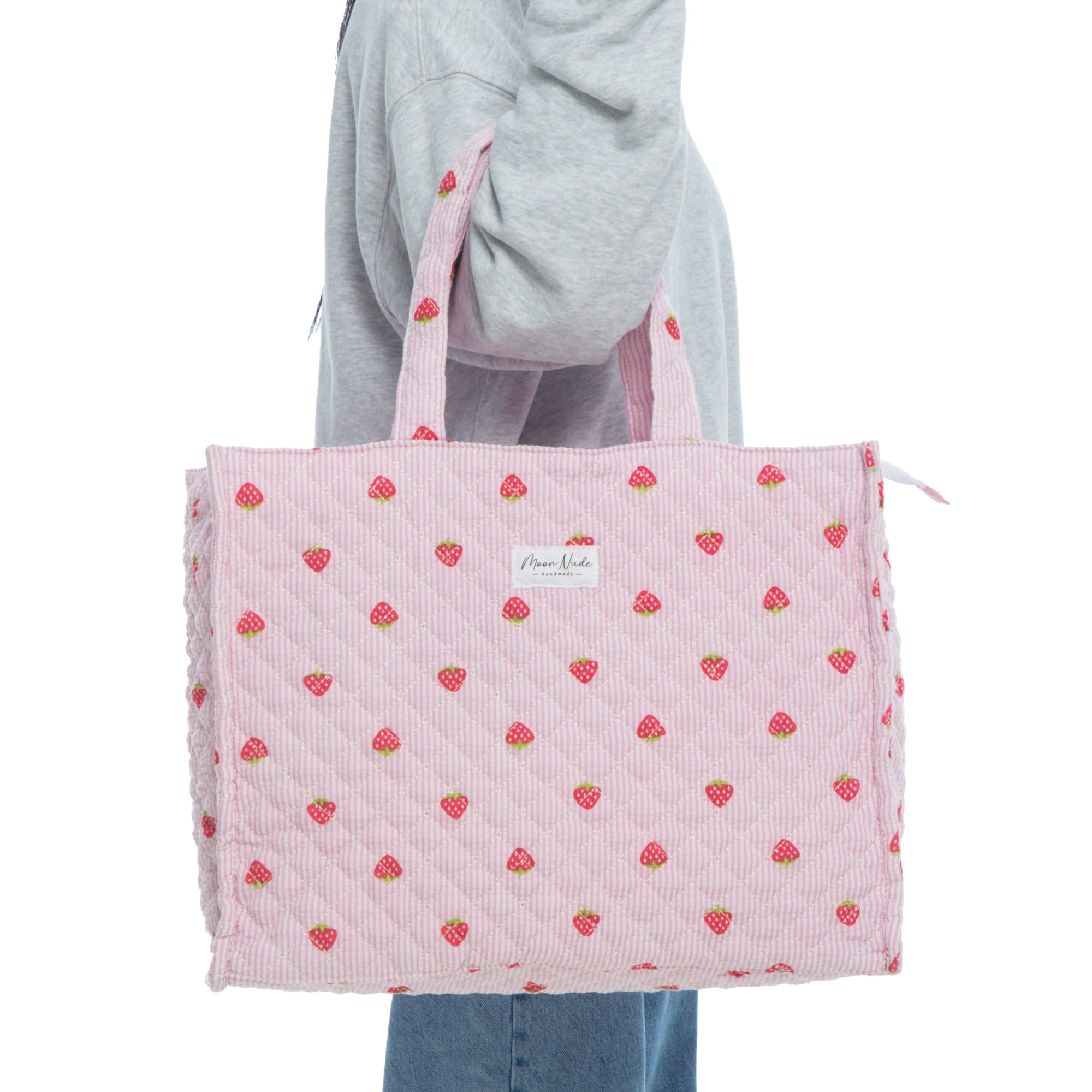 Moon Nude Strawberry Large Shopper