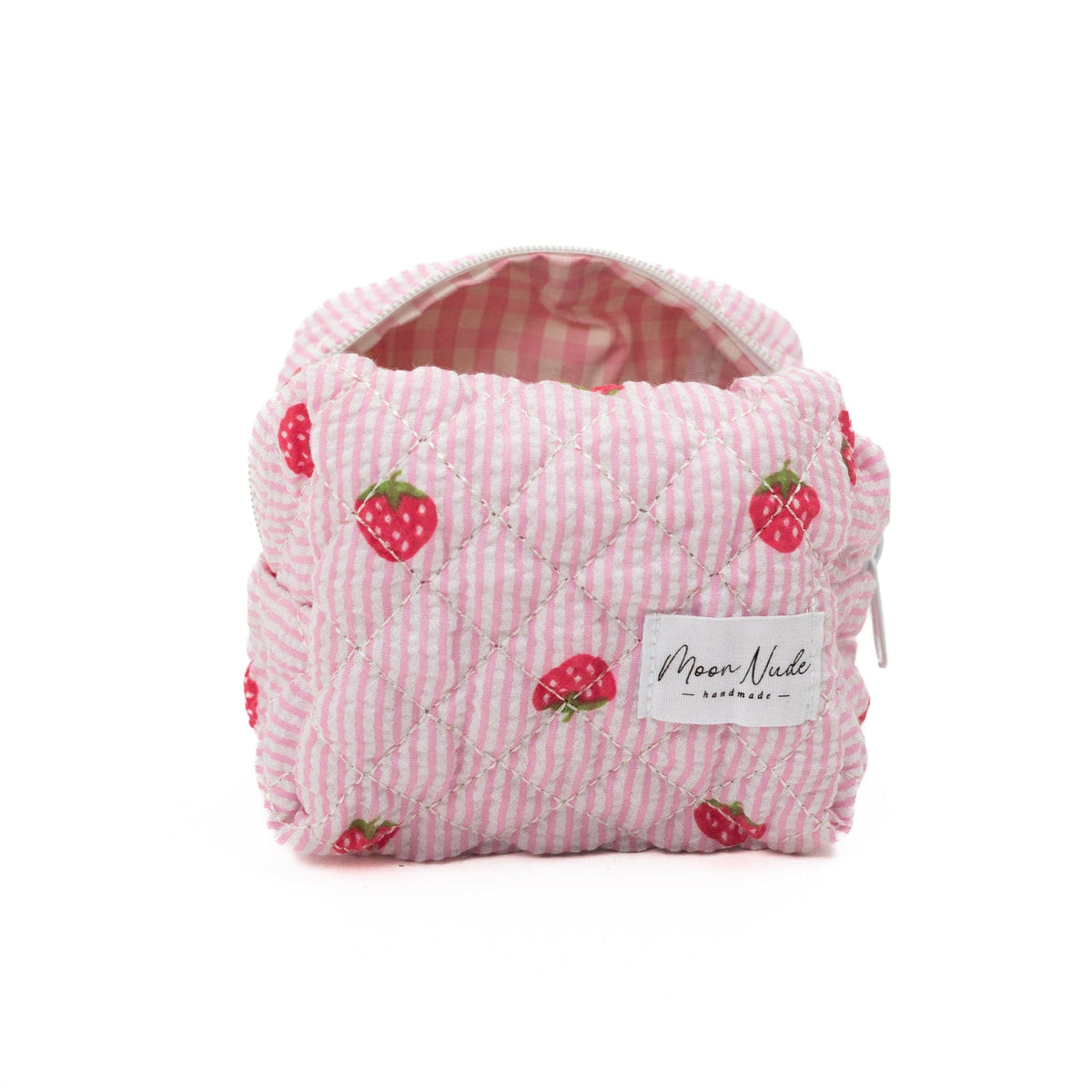 NWT Strawberry milk bundle Mini Backpack and make-up bag. Strawberry - Backpack - Moon Nude main image 3