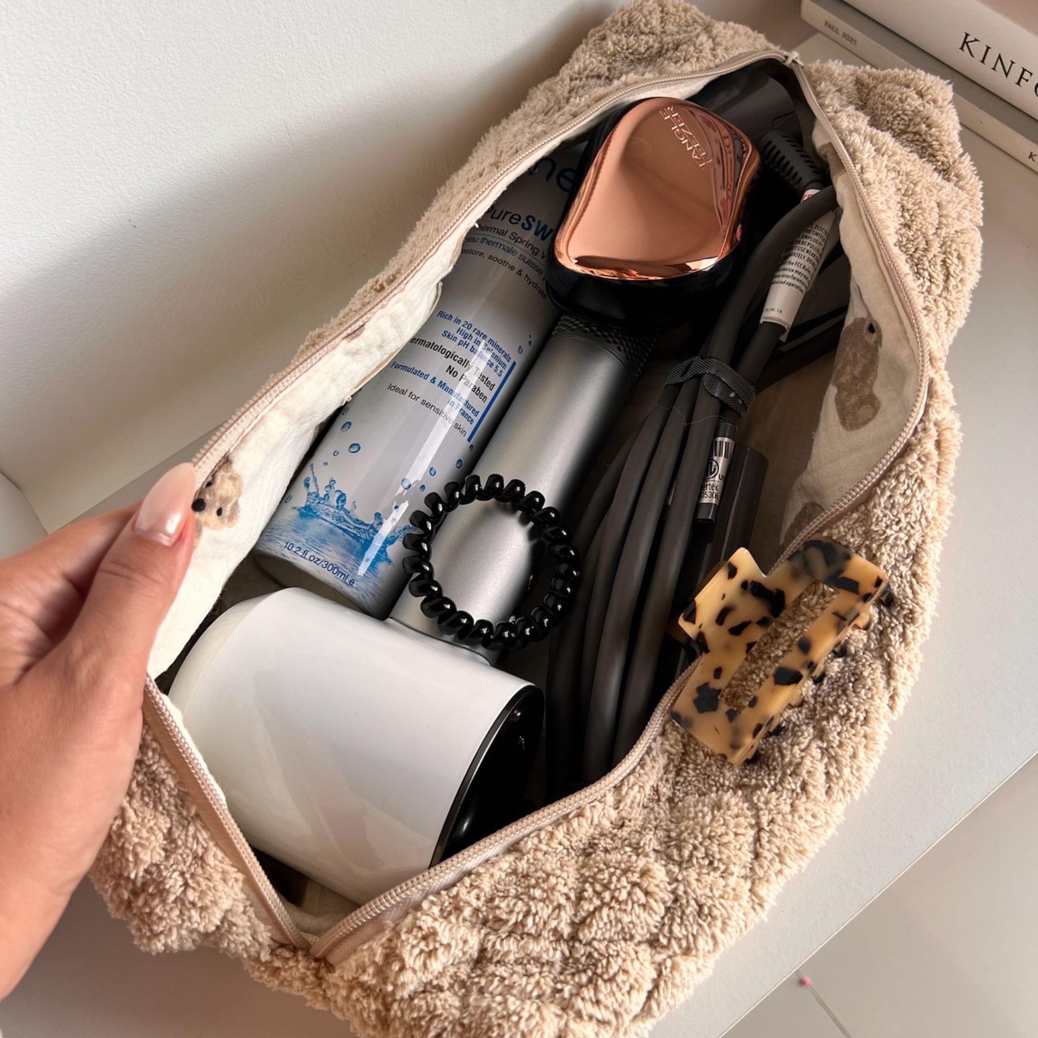 Teddy - Hair Tool Bag - Moon Nude