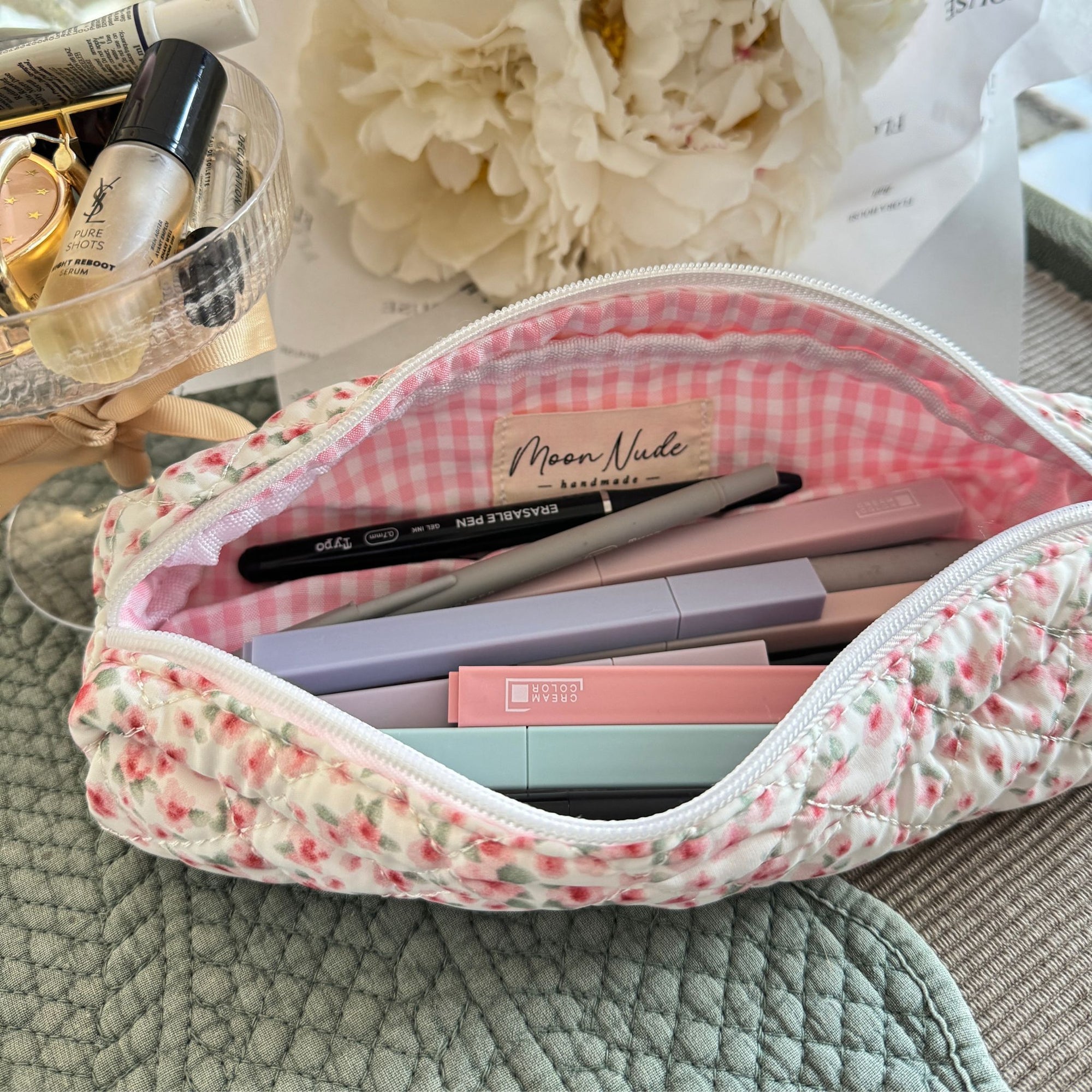 Peony - Pencil Case - Moon Nude