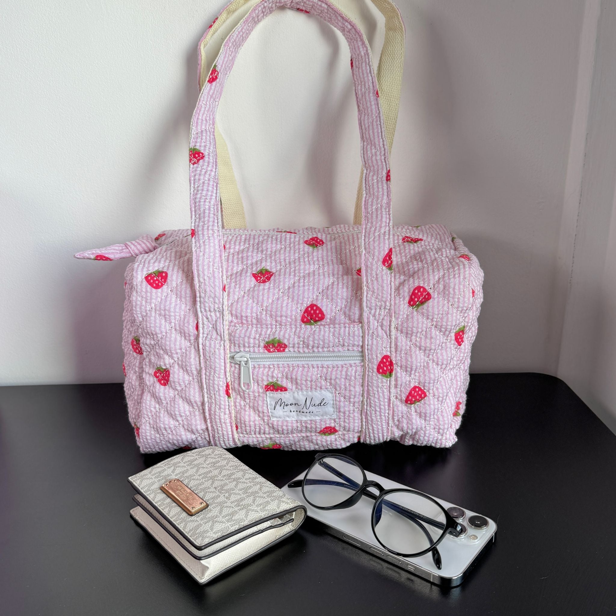 Strawberry Mini Duffel Bag