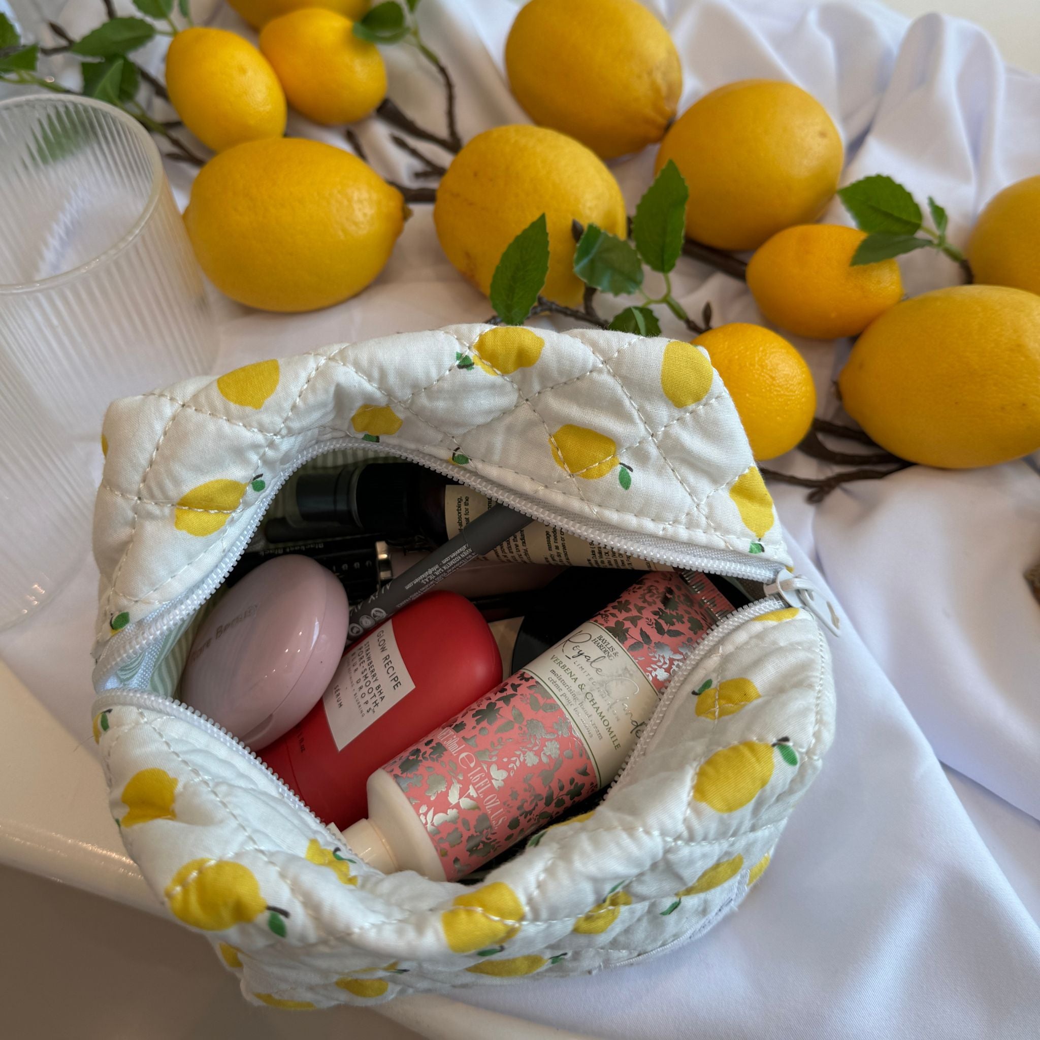 Lemonade Mini Makeup Bag